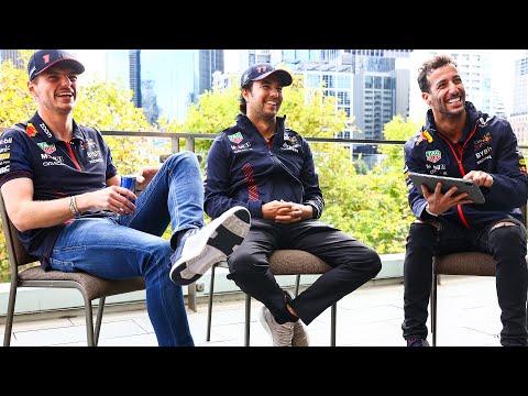 Daniel's SPICY 😉 Quiz feat. Max & Checo AUSSIE EDITION