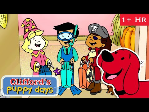 Trick or Treat with Clifford! | Halloween Full Episodes | Clifford's Puppy Days | Scholastic Classic