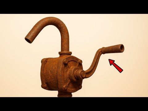 Restoring My Grandfather’s Antique Hand Crank Pump Back to Life