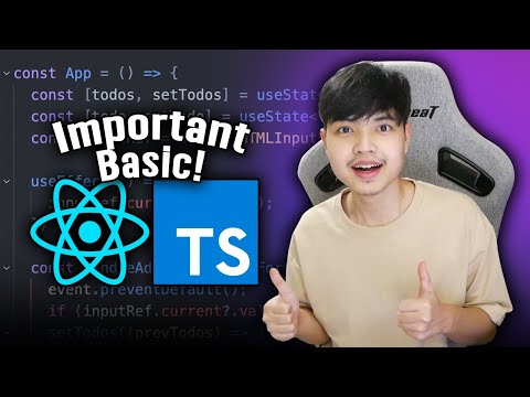 เรื่องพื้นฐานที่ควรรู้ในการเขียน TypeScript ใน ReactJS 👨‍💻💯