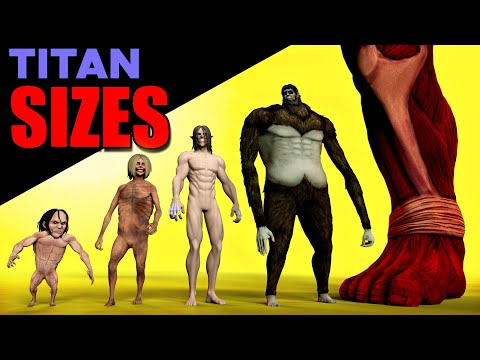 😱 This Is the TRUE Size of Titans! – ATTACK on TITAN