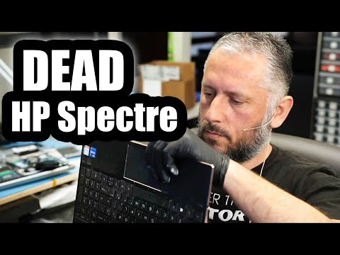 Dead HP Spectre No power - Reballing using Universal Stencil