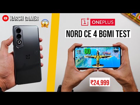 OnePlus Nord CE 4 Pubg Test with FPS Meter, Heating & Battery Test | Shocking Results 😱