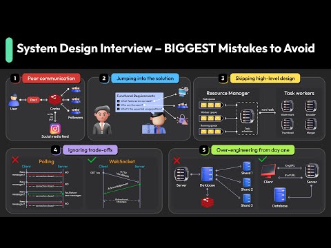System Design Interview – BIGGEST Mistakes to Avoid