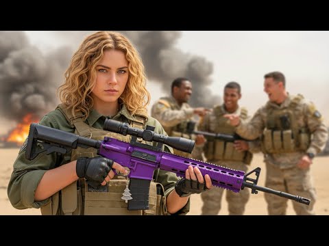 Marines Mocked Her Purple Sniper Rifle & Christmas Keychain — Then Her Past Shocked Them