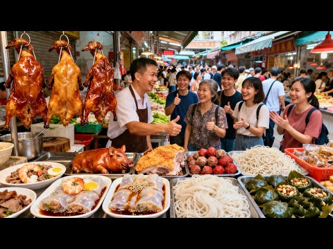 An incredible collection of Chinese morning markets, very satisfying.