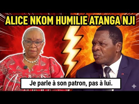 Me Alice Nkom : "Atanga Nji n’est pas à mon niveau, je m’adresse à son patron !"