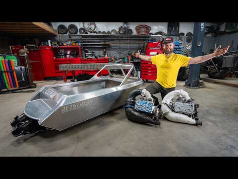 Building the World's Smallest Twin Engine Jet Boat!
