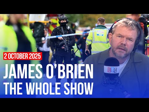 Manchester synagogue attack: As it happened | James O’Brien - The Whole Show
