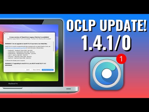 OpenCore Legacy Patcher 1.4.1 Update! NON-METAL WARNING + [DEEP DIVE]