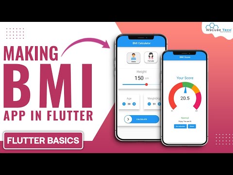 How to Build BMI APP in Flutter | BMI Calculator Tutorial 🔥