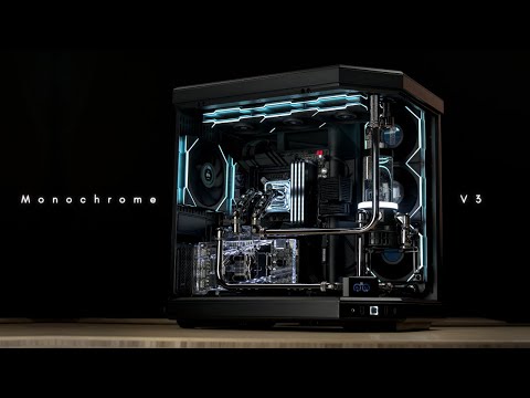 Metal Tubing HYTE Y70 ⚫ [Custom Loop Water Cooling PC Build]