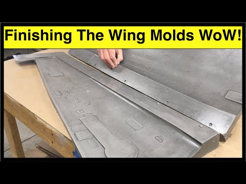 Tucano Part 22 Finish wing molds.  Came out great