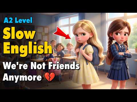 A story of friendship in school | Easy English Listening Story for Beginners (A2 Level)