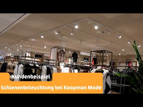 Kundenbeispiel: Koopman Mode beleuchtet mit Schienenbeleuchtung von MeinLED