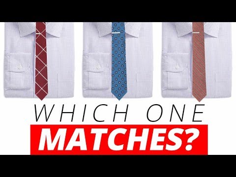 Matching Shirts & Neckties Every Time | Best Dress Shirt & Tie Combinations