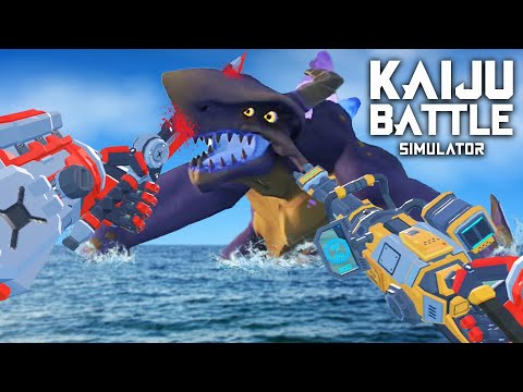 NEW KAIJU OROCHI and NEW WEAPONS are CRAZY! - Kaiju Battle Simulator VR