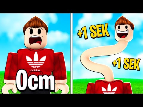 JEDE SEKUNDE +1 HALS LÄNGE?! (Roblox)