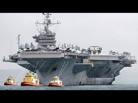 What it Takes to Move US Largest Aircraft Carriers Ever Made