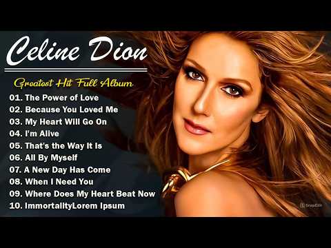 Celine Dion Hits Songs 2026 - Greatest playlist Songs Celine Dion - Best Songs of World Divas