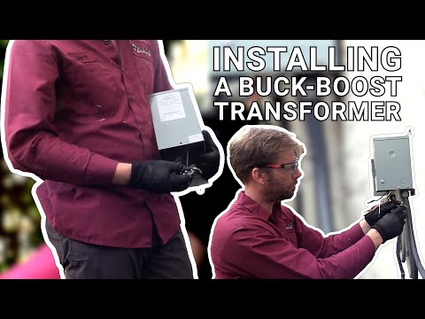 Installing a Buck-Boost Transformer