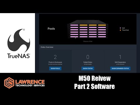 TrueNAS M50 Review Part2: The Software