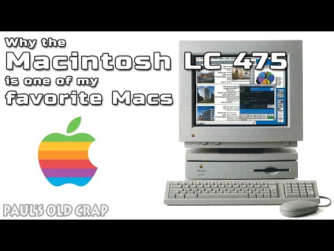 Why the Macintosh LC 475 is one of my favorite Macs - Paul's Old Crap
