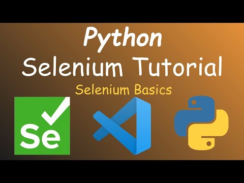 Python Selenium Basics Tutorial | Tech Notebook
