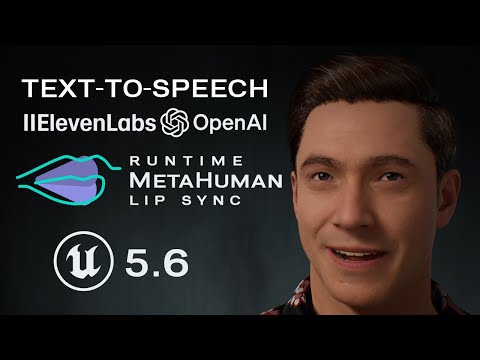 Realistic MetaHuman Lip Sync with ElevenLabs TTS in UE (Conversational AI for NPCs)