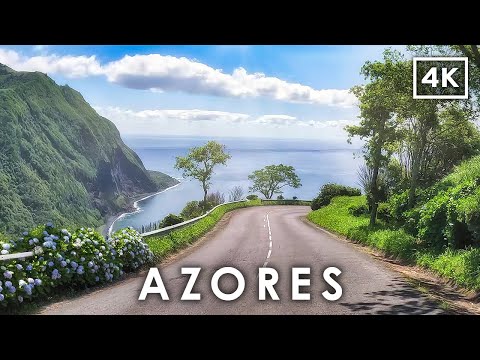 Discover the AZORES 🇵🇹 | 4K Scenic Drive on São Miguel Island