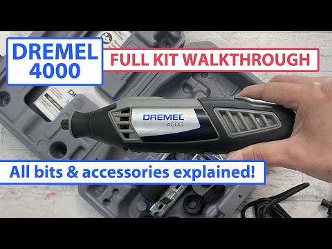 Dremel 4000 Review - Full Kit Walkthrough with Accessories