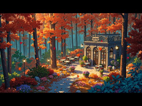 Peaceful 🍂 Cozy Morning ☀️ for Relax & Study with Chill Lofi Beats~ Lofi Coffee ☕