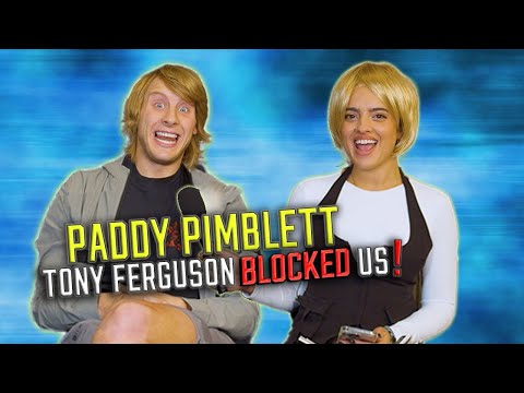 THE REASON PADDY PIMBLETT AND I GOT BLOCKED BY TONY FERGUSON