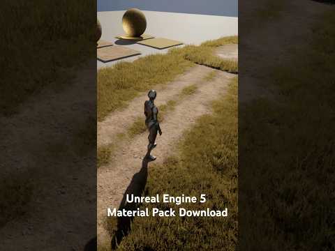 Ground Blends in Unreal Engine 5 - Material Pack #unrealengine #gamedev  #shorts