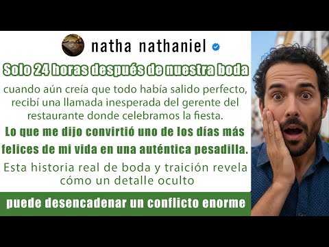 24 horas después de la boda, recibí la llamada del gerente del restaurante… fue una pesadilla