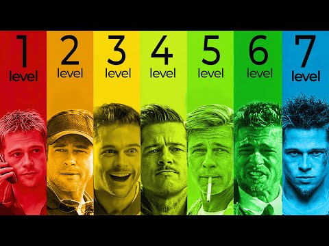 The 7 Levels of Brad Pitt
