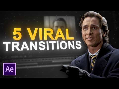 5 Viral Transition Effect's I After Effect's Tutorial