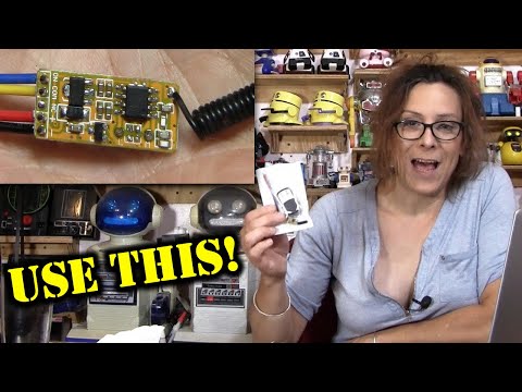 How to Make Anything Remote Controlled, One Channel Wireless Control!