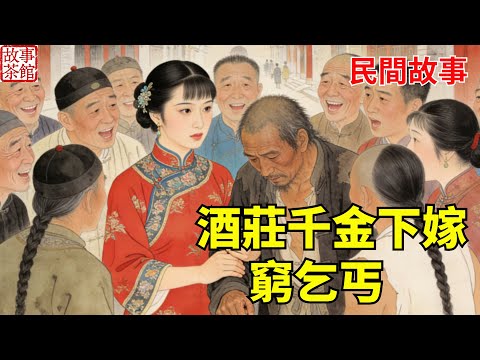 酒莊千金非乞丐不嫁,街坊嘲笑瞎了眼,父親趕出家們,三年後乞丐成絲路富商,全城追捧!#民間故事#情感 #睡前故事#人生感悟