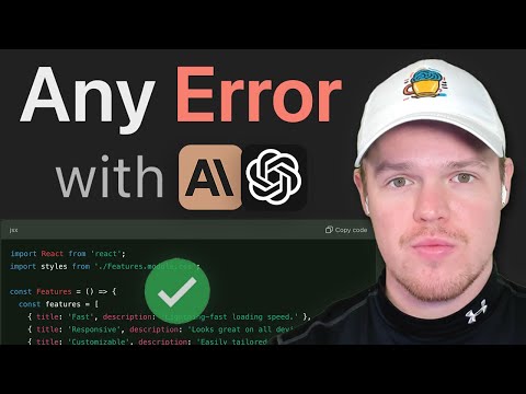 How to solve any AI Coding error with 3 steps