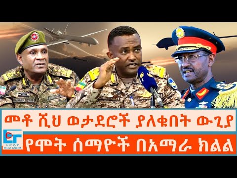 መቶ ሺህ ወታደሮች ያለቁበት ውጊያ፤ የሞት ሰማዮች በአማራ ክልል |ETHIO FORUM