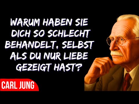 WARUM HABEN SIE DICH SO SCHLECHT BEHANDELT, SELBST ALS DU NUR LIEBE GEZEIGT HAST? | Carl Jung