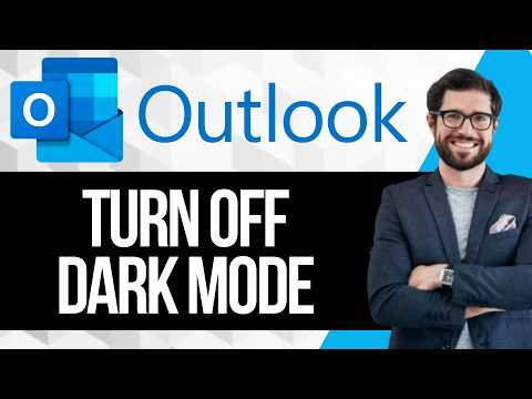 How to Turn Off Dark Mode in Outlook