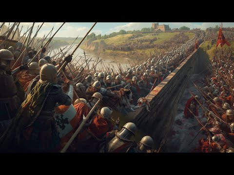 Battle of Stirling Bridge (1297): Wallace's Trap - 10,000 Scottish Spearmen BUTCHERED English Army