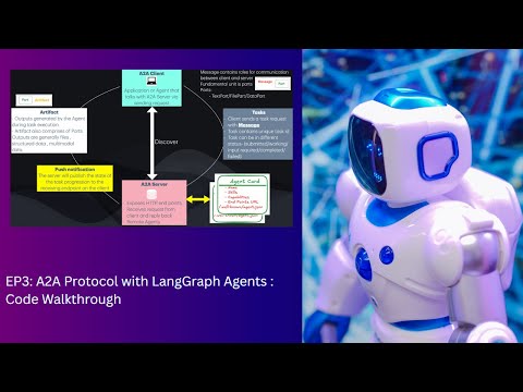 EP3 : A2A Protocol : A2A with LangGraph Streaming Agent : Full Code walkthrough