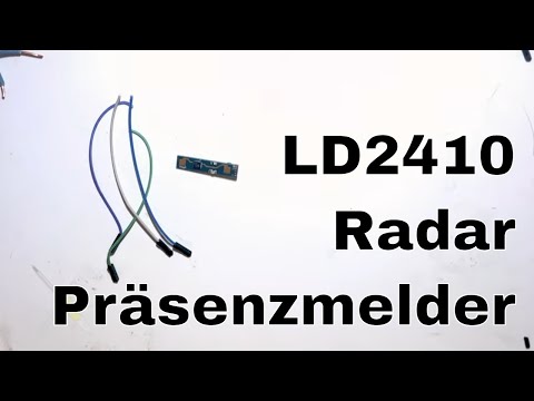 BitBastelei #559 - LD2410 Radar Presence Detector