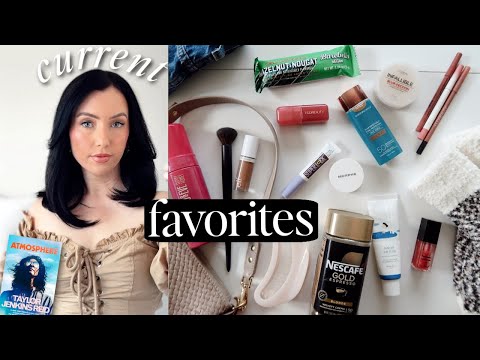 what i'm loving / makeup, snacks, coziest socks, best tinted spf, coffee favs...
