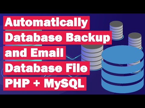 Automatically Database Backup at Particular Time and Email Database File | PHP MySQL