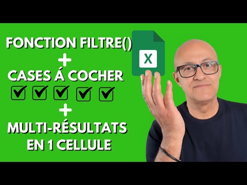 Excel Dynamic Filter: Selection by cells + grouped results 🔥