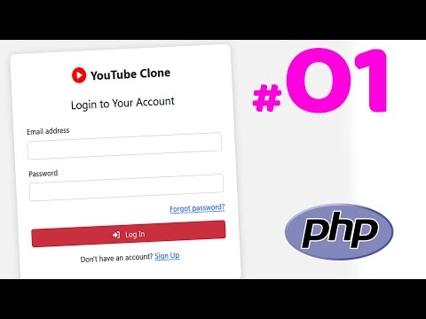 Youtube Clone Website in PHP #01 - Introduction | Quick Programming